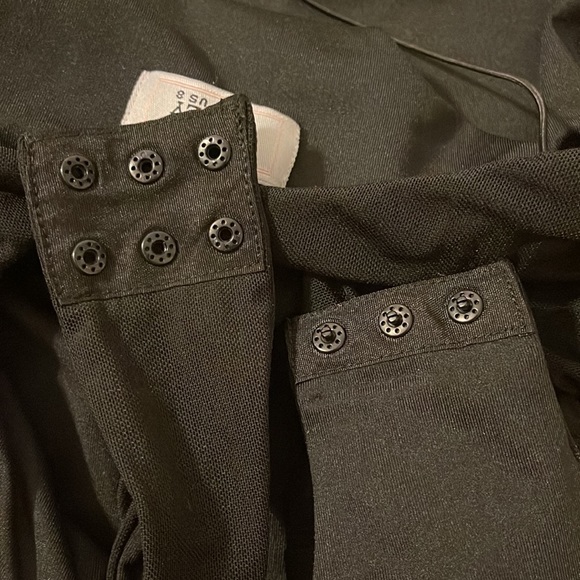 Oh Polly ruched black bodysuit - Picture 6 of 6